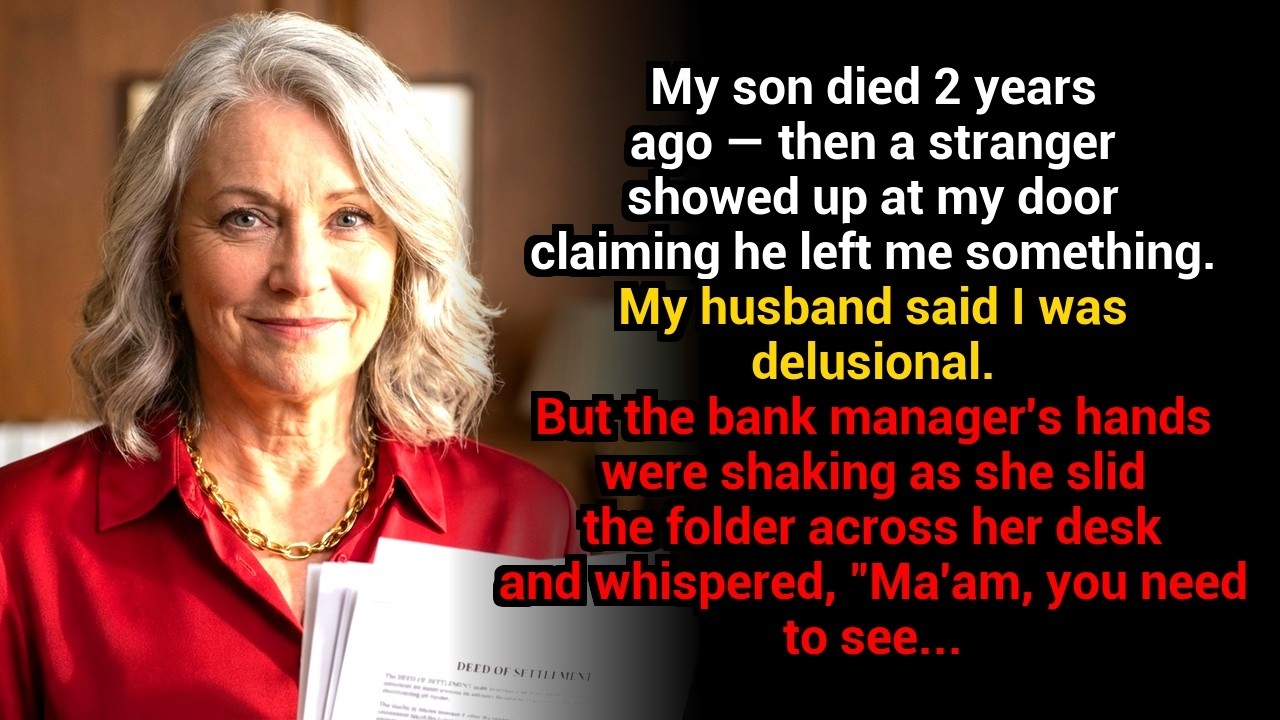 My son died 2 years ago — then a stranger showed up at my door