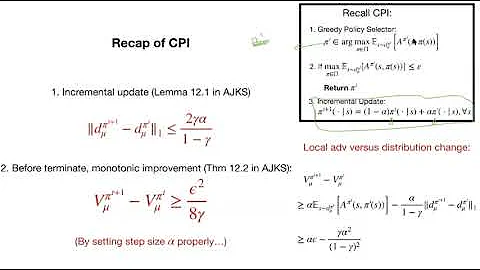 lecture 13 policy gradient