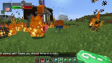 Minecraft EMERALD LUCKY BLOCK EXPLOSIVES CHALLENGE GAMES  Lucky Block Mod - Modded Mini-Game.
