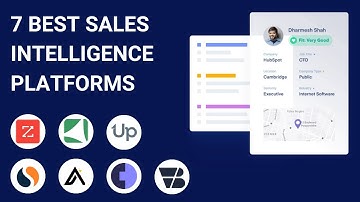 7 Best Sales Intelligence Software Tools in 2024 [Full Demo]