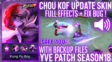 LATEST CHOU IORI YAGAMI SCRIPT FIX BUG FULL EFFECTS FULL SOUND FULL LOBBY ABC FILE PATCH YVE S18 !