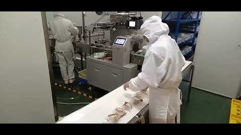 Ruipuhua Moon Cake Packing Machine with tray automatic feeding packaging machinery system