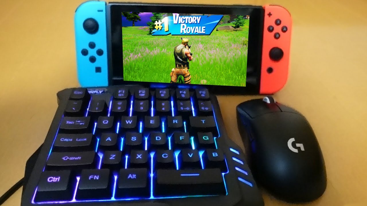 スイッチで使えるキーボードとマウス買ってみた結果 フォートナイト Fortnite フォートナイト Video Mall