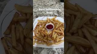 How to make Homemade Fries! Super Yummy!  #shorts