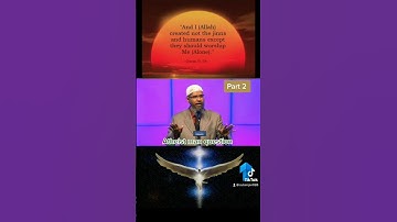 Does angels have free will why humans have free will ?Dr zakir naik shorty videos