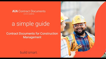 A Simple Guide: Contract Documents for Construction Management