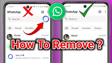 How To Remove Ask Meta Ai From Whatsapp 2024 | Ask Meta AI Anything Whatsapp Se Kaise Hataye