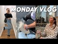 VLOG: productive monday morning routine, anxiety updates & rooftop restaurants