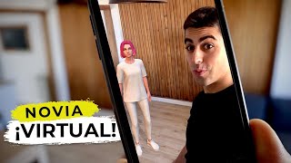 ¡NOVIA VIRTUAL! ❤️🤖🔥 Mi experiencia saliendo con la INTELIGENCIA ARTIFICIAL de REPLIKA screenshot 1