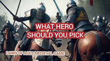 Dawn of Ages /What hero is the BEST/ Like&SUBSCRIBE for more videos #youtube #dawnofages