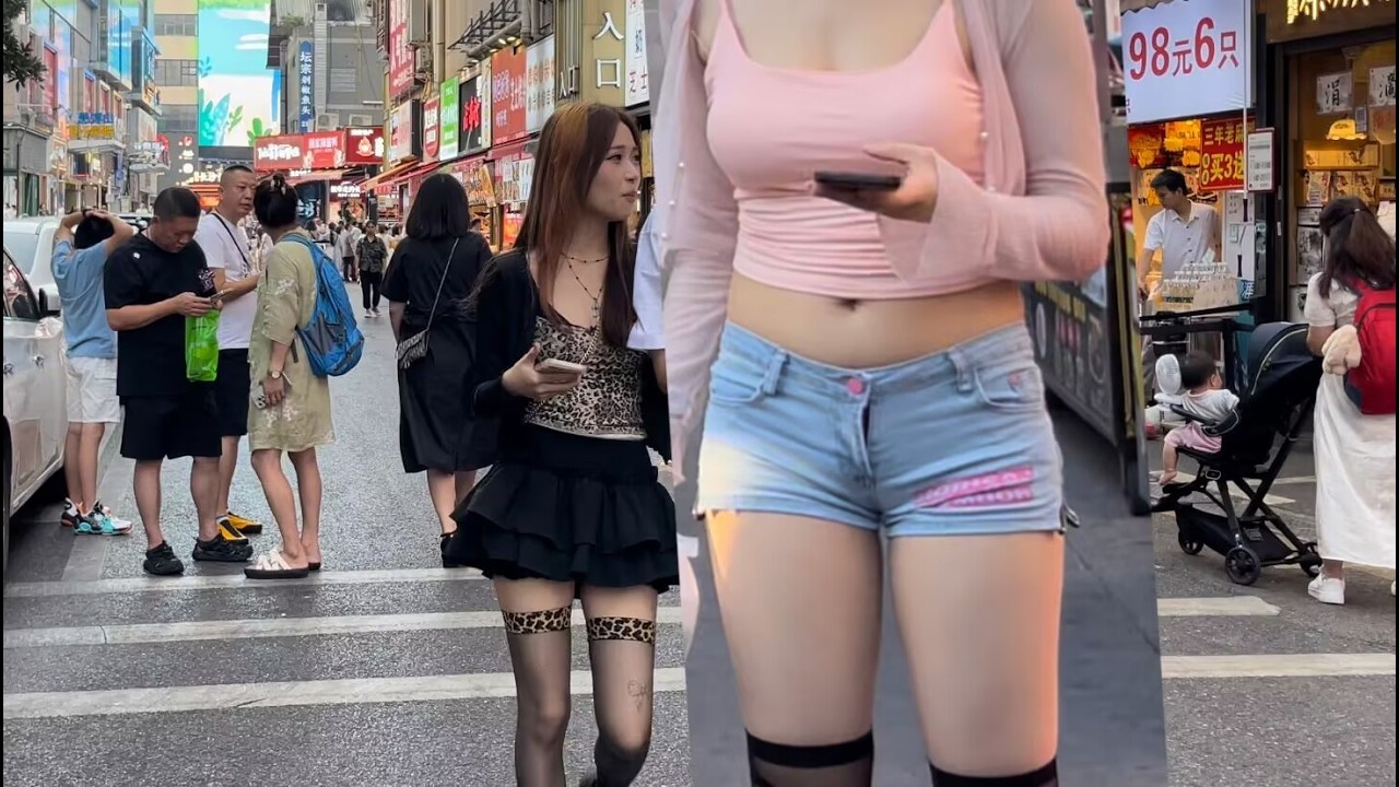 長沙跛子街老街道。Changsha Cripple Street old street. Streets of Changsha on Tuesday, August 20, 2024.