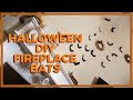 Fireplace Bats ♥ Halloween DIY