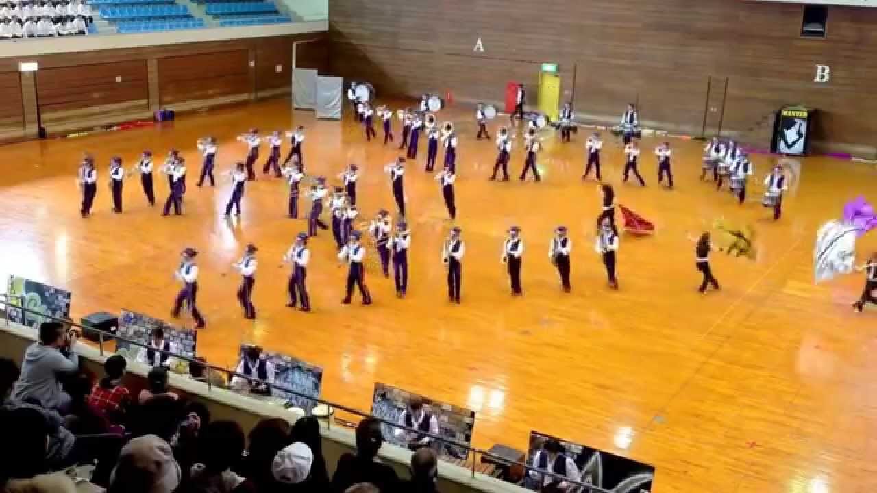 西原高校マーチングバンド 1月5日 The Gang Ster ☆