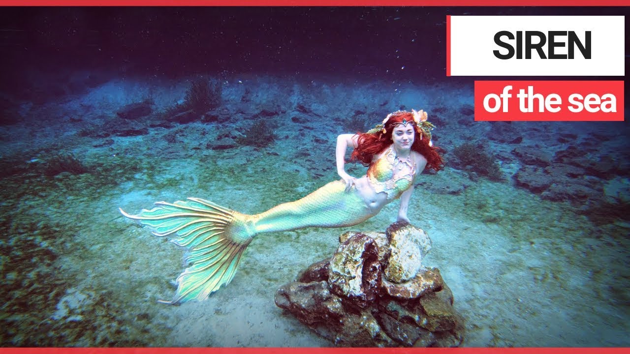 Women with autoimmune disease becomes a full-time MERMAID | SWNS TV