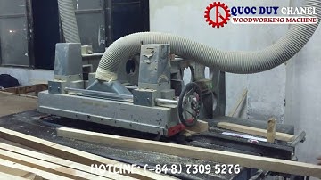 MÁY CƯA RONG LƯỠI DƯỚI SA-18SM SAU 15 NĂM HOẠT ĐỘNG - Máy chế biến gỗ Quốc Duy