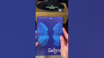 TXT Temptation Lullaby vers Taehyun Unboxing pt1 #txt #moa #txtmoa #taehyun #unboxing #kpop