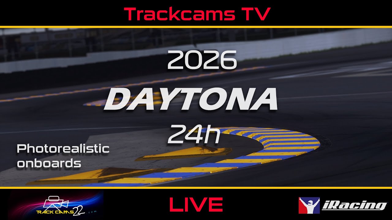 iRacing Daytona 24h | 2026 Night racing ambience