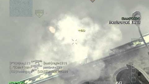 Taking Down UAV With RPG