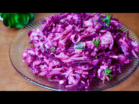 Съедят за минуту! Новый салат из Свеклы на каждый день и на праздник!