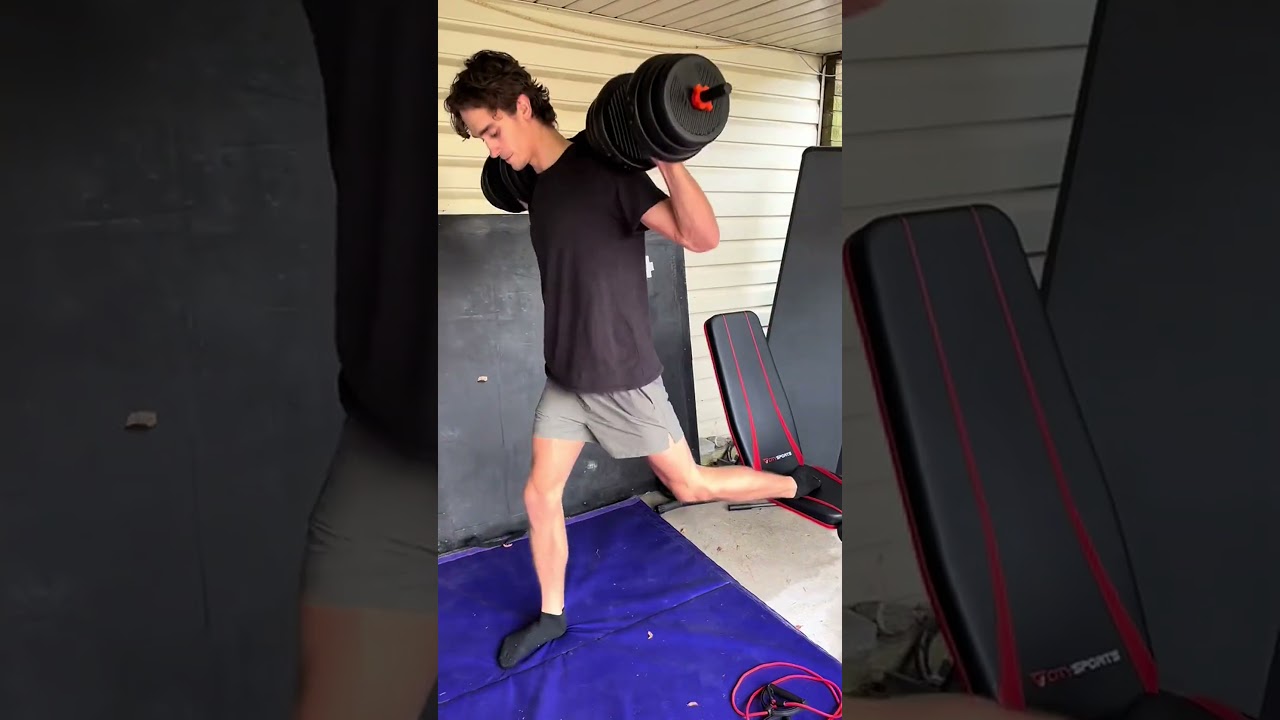 Perfect beginner gym setup 