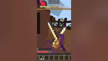 Fastest duels win in nethergames #minecraft #nethergames #shorts #viralshorts