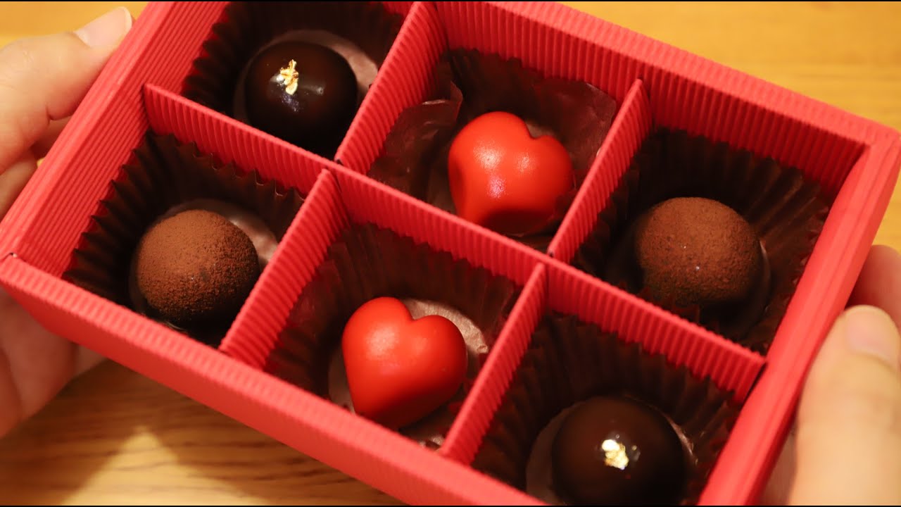 ⁣Wagashi Chocolate flavor Ankoballs for Valentine Japanese Sweets Recipe