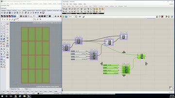 23 - Using Grasshopper for Rhino Construct Domain 2 to Create a Simple Sun Shade