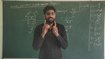 LECTURE-2.  Capacitor & Capacitance || Energy stored in capacitor || Energy density by Ombir Jindher