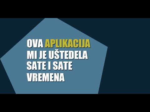 Video: Šta je objedinjena aplikacija?