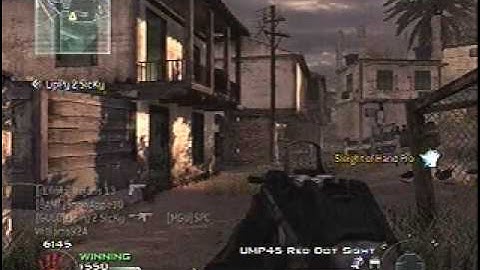 COD: MW2 FFA Rundown (UMP45)