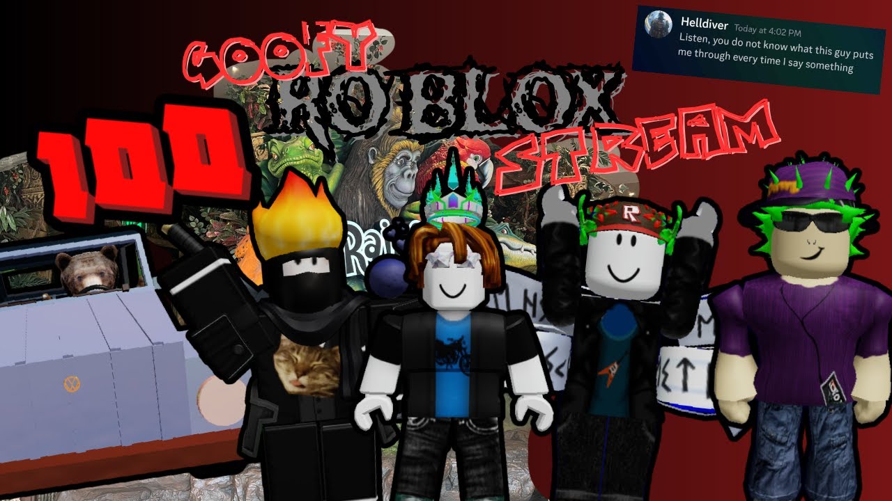Goofy Roblox Stream 100 (WE DID IT!!!) - YouTube