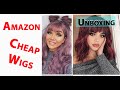 ARE CHEAP AMAZON WIGS ANY GOOD? | UNBOXING INEXPENSIVE WIGS #Amazonwigs