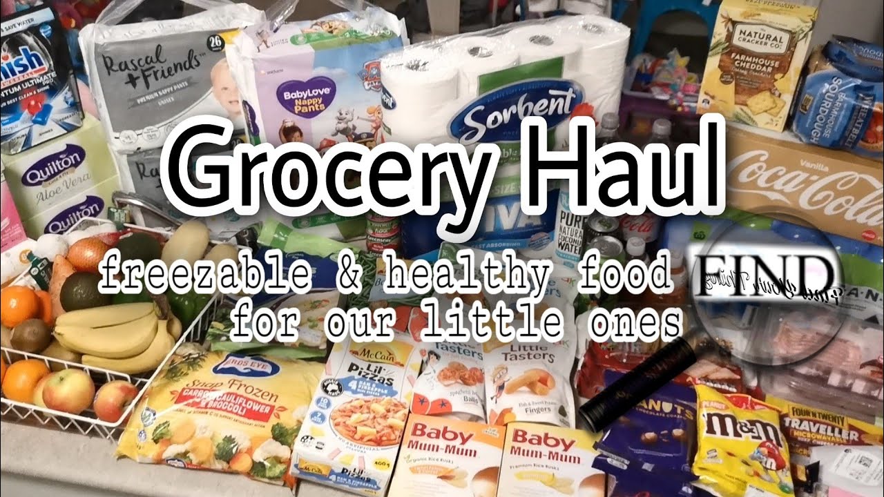 AUSTRALIAN WOOLWORTHS & COLES GROCERY HAUL 2022 GOOD FINDS FROZEN