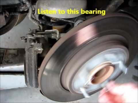 Honda van wheel bearing noise