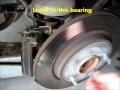 2008 Chrysler Town Country Rear wheel bearing noise