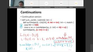 [T3-2020 Functional Programming and Parallel Programming] Lecture 8: Continuation