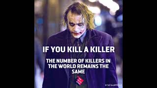 If you kill A Killer