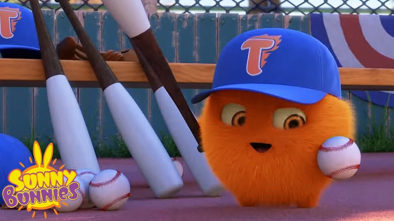 Sunny Bunnies | Turbo juega béisbol | Caricaturas para niños