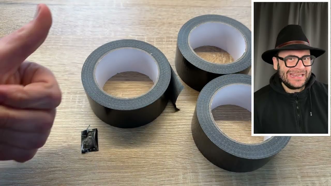 BOMEI PACK Duct Tape Extra Strong 32m x 48mm - Waterproof Repair Tape Indoor unboxing & instructions