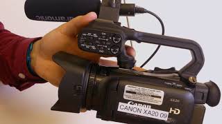 Canon XA20 Camera Kit