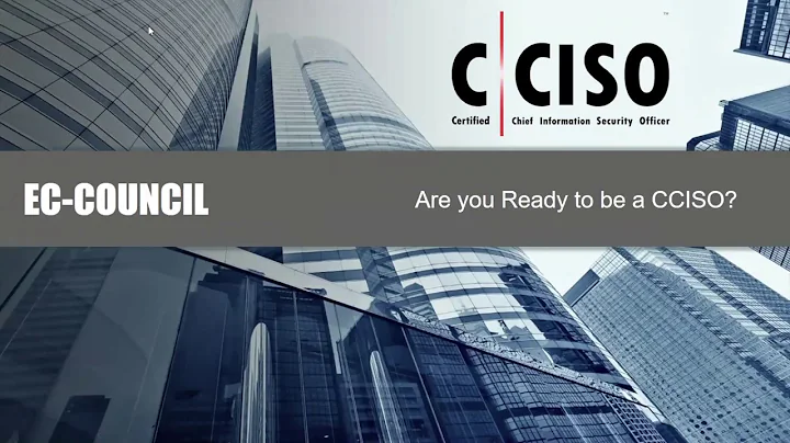 EC-Council: CCISO Course Overview with Keith Rayle...