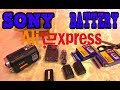 SONY батареи и зарядное устройство для sony hdr fv50 npfv50 Посылка из Китая Алиэкспресс Aliexpress