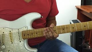 Video thumbnail of "Dios de lo imposible // guitar solo // tutorial"