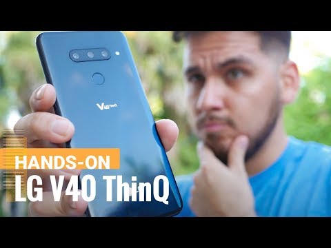 LG V40 ThinQ hands-on review