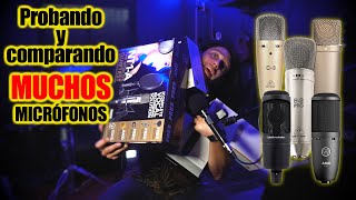 Test de los 5 mejores micrófonos para Home Studio o Estudio | Comparación CALIDAD PRECIO