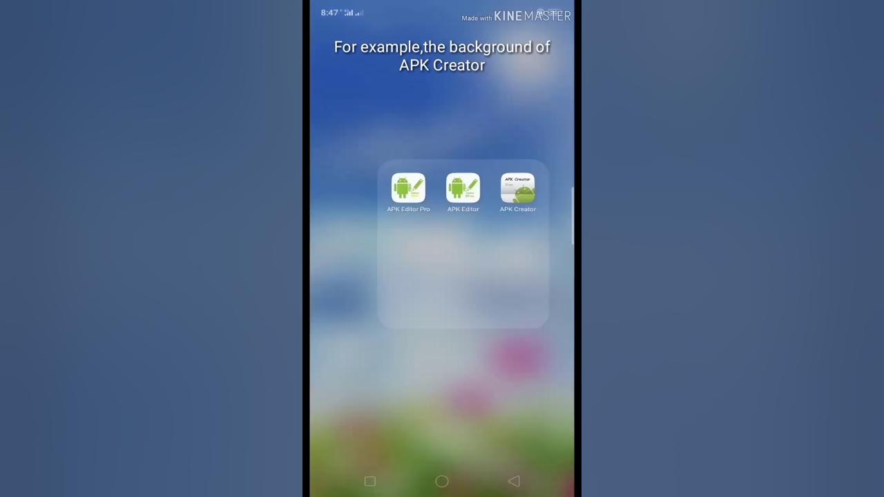 How to change the background of app using Apk Editor Pro YouTube