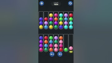 Ball Sort by Infinite Joy (V2): Levels 1653, 1654, 1655