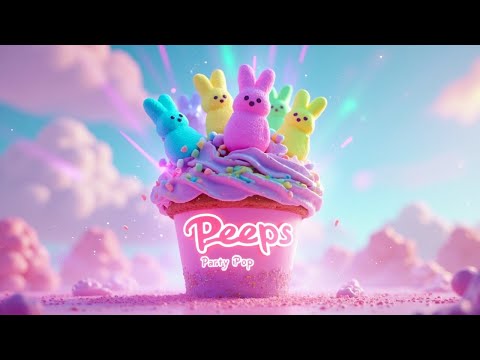 Peeps Party Pop | Easter Bunny Dance Song for Kids | Fun Spring Song with Dancing Peeps!