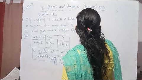 Class 8 || Chapter 10  || Exercise 10.1 || Problem 8 || Direct and Inverse Proportions || TS & AP