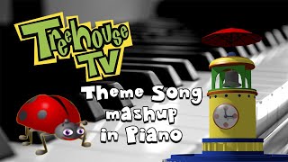 Treehouse TV Theme Song mashup in Piano